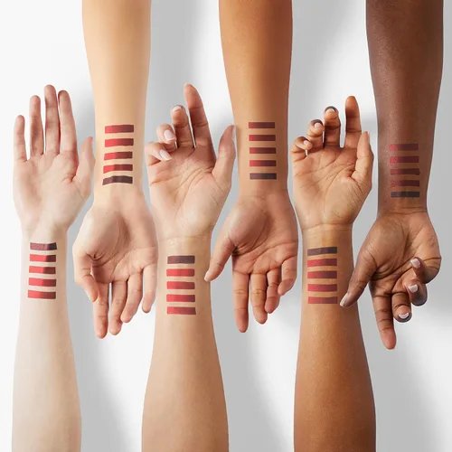 Vista 4 de Italia Deluxe Top Five Mousse - Juego de pintalabios mate Chola Browns