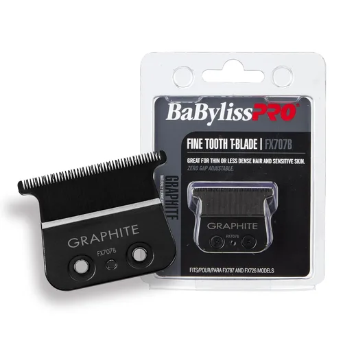 BaBylissPRO Replacement Blades, Standard and Fine-Tooth T-Blades for Outlining Hair Trimmers (FX787, FX799) and LoPROFX Trimmers (FX726, FX729)