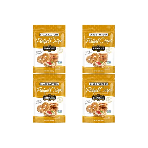 Vista 20 de Snack Factory Pretzel Crisps Galletas de pretzel de brioche, bolsa de 7.2 onzas