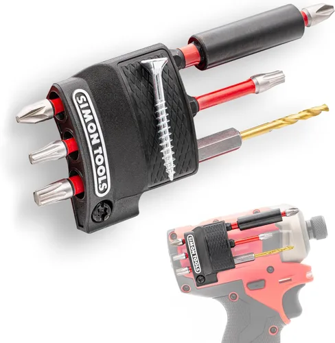 Vista 15 de Simon Tools Portabrocas Magnético para Controlador de Impacto y Taladro Milwaukee M12 - Portabrocas Milwaukee para M12