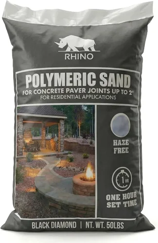 Vista 18 de Rhino Power Bond Plus - Arena polimérica para adoquines y juntas de piedra de hasta un máximo de 2 pulgadas (10 libras, beige)