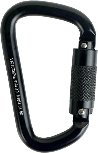 Vista 2 de Fusion Climb Swift Lock - Mosquetón de aluminio con bloqueo automático, ligero y fuerte para trabajadores de gran altitud, hamacas, accesorios