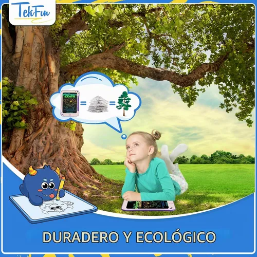 Vista 6 de Tableta de Escritura LCD para Niños, Tablero de Garabatos de 8.5 Pulgadas para Niños Pequeños, Tableta de Dibujo, Almohadillas Electrónicas Rosa