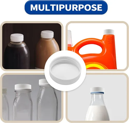 Vista 6 de Bonsicoky 3 tapas para botellas de agua de 2.087 in, tapas de jarra de agua con rosca superior para jarras de 3 o 5 galones