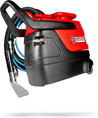 Adam's Polishes - Extractor de alfombras sin calefacción, poderoso limpiador de manchas y tapicería, herramienta manual transparente, manguera de 15