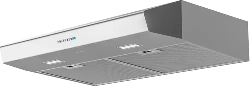 Vista 9 de Zephyr Campana extractora de 400 CFM de potencia de 3 velocidades con ventilador Tornado Mini Canopy inserto de ventilación con controles