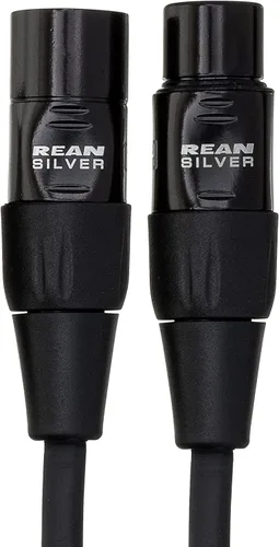 Vista 4 de Hosa HMIC-010 - Cable de micrófono Pro, REAN XLR3F a XLR3M, 10 pies