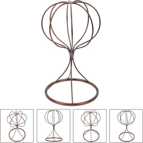 Vista 3 de Zerodeko Soporte de soporte de sombrero de moda Soporte de soporte para peluca de tienda en casa Soporte de exhibición