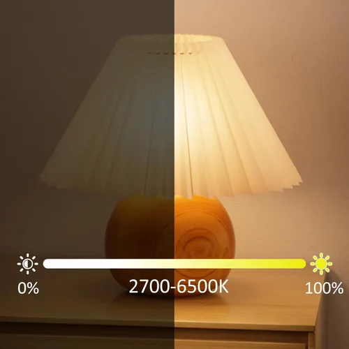 Vista 9 de Bestview Bombilla LED RGB, bombillas que cambian de color con control remoto, base de tornillo RGBW blanco cálido de 5 W E27, bombilla E26