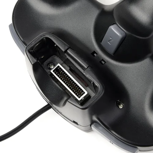Vista 7 de Suily - Juego de 4 controladores clásicos de 64 mandos para 64 Plug & Play (versión USB no PC) (negrogrisrojoazul)