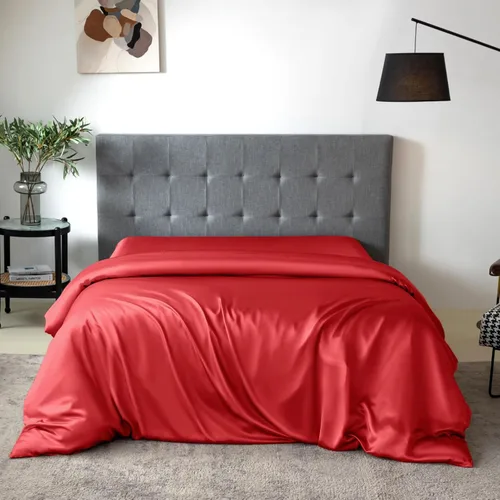 Vista 11 de THXSILK Funda de edredón 100% seda de morera, funda de edredón de seda de grado superior 7A+, funda de edredón de plumón de alta gama con cierre