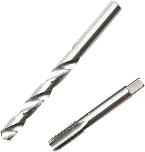 Vista 5 de Kit de reparación de roscas M12 0.069 in Kit de inserción de reparación de rosca métrica compatible con herramientas manuales para reparación