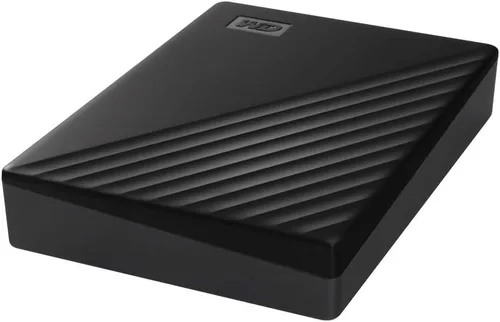 Vista 6 de WD 5TB My Passport, Disco duro externo portátil, negro, software de respaldo con defensa contra ransomware y protección con contraseña, compatible