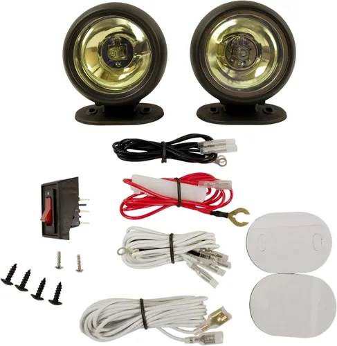 Kit Blazer de luces de conducción con efectos radiantes, Round, paquete de de 1, Ambar