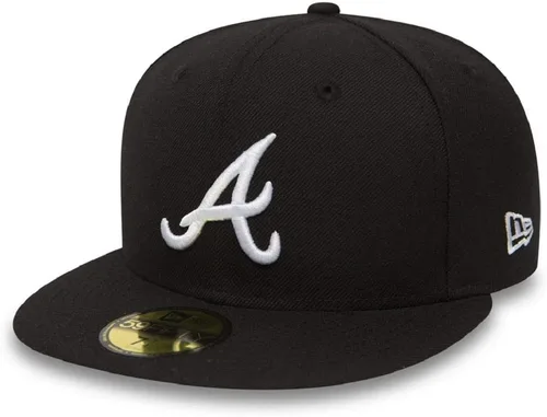 Gorra ajustable 59FIFTY New Era MLB, negro con blanco