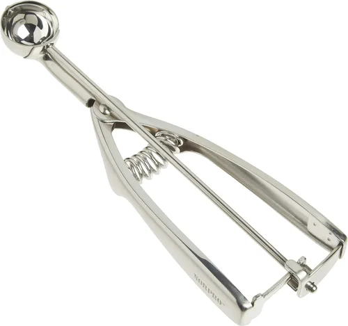Cuchara de acero inoxidable (media cucharada), de la marca Norpro, Como se muestra