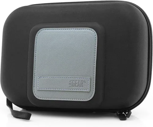 USA Gear Mini Case Compatible with Sega Genesis Mini - Hard Shell Sega Genesis Mini Case with Netted Storage and Internal Pockets for Controllers