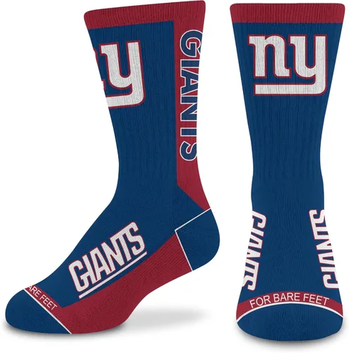 Vista 29 de For Bare Feet NFL - Calcetines unisex para niños de la NFL Mvp Crew