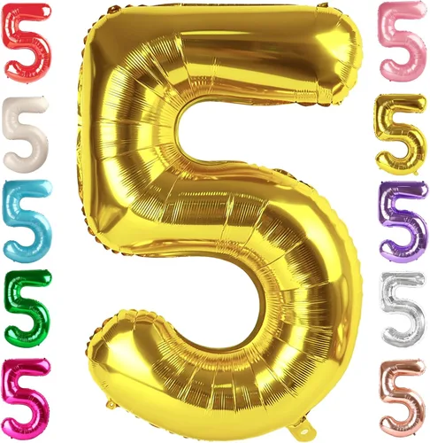 Vista 195 de Globos del números 0 de 40 pulgadas para formar los números 10, 20, 30, 40, 50, 60, 70, 80, 90, 100, para decoración de cumpleaños, bodas, eventos