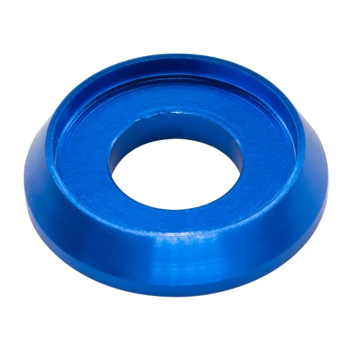 Vista 35 de [60PCS] Arandelas de avellanado M3 Color Negro, Aleación de aluminio anodizado, Juntas de arandelas de cabeza Cuña de Copa para Tornillo