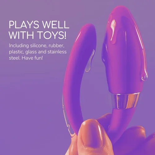 Vista 6 de Astroglide Lubricante personal libre de glicerina y parabenos (2.5 oz), lubricante hipoalergénico a base de agua para fácil limpieza, placer