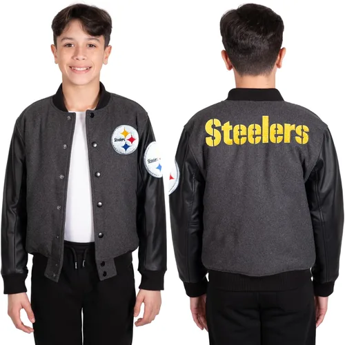 Vista 10 de Ultra Game NFL - Chaqueta de béisbol clásica para niños