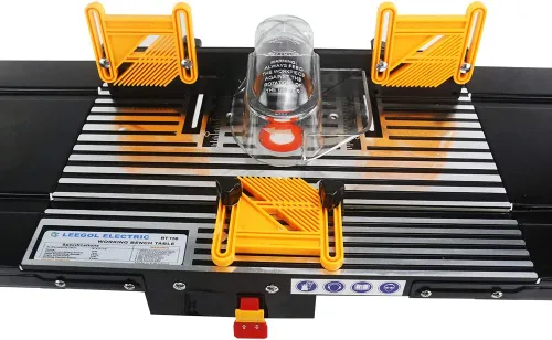 Vista 3 de Leegol Electric Benchtop Router Table Wood Working Craftsman Tool (Router Table A)