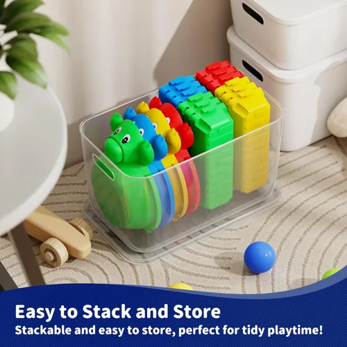 Vista 6 de 16 piezas de viga de equilibrio y piedras de paso para niños - 4 piedras de paso en forma de tortuga y 12 vigas conectables con función de sonido