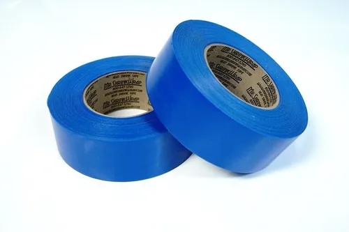 Vista 8 de Mr. Shrinkwrap Cinta de película retráctil de 2 pulgadas, impermeable, adhesiva, adaptable, ideal para reforzar costuras, parches y puertas