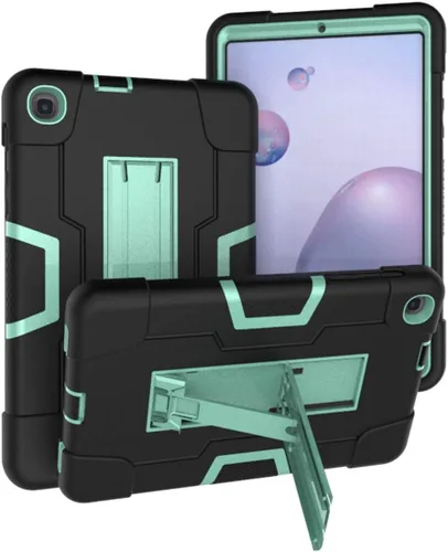 Vista 13 de Funda para Samsung Galaxy Tab A 8.4 2020, resistente policarbonato duro de silicona suave a prueba de golpes, resistente funda protectora de alto