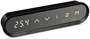 Vista 3 de Uplift Desk - E7 convertidor de escritorio eléctrico de pie con escritorio de bambú y base negra por Uplift Desk