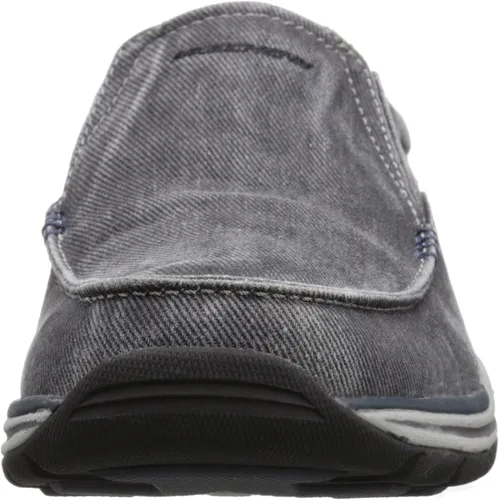 Vista 2 de Skechers Avillo Mocasín para hombre de ajuste relajado