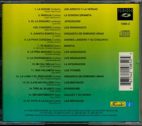 Vista 2 de Música Tropical De Colombia 6