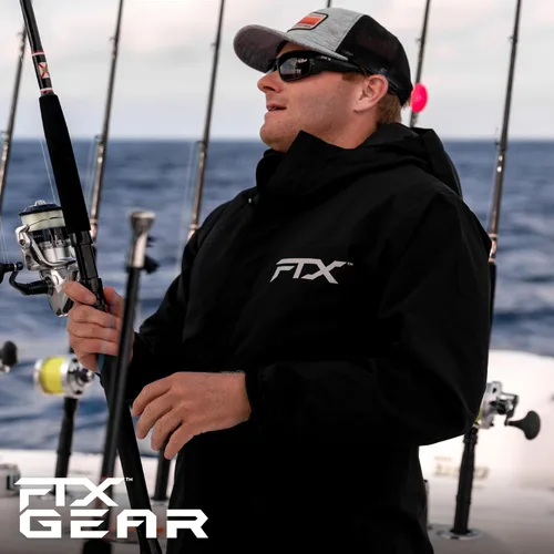 Vista 2 de FROGG TOGGS FTX Armor Premium - Chaqueta impermeable para lluvia, pesca/pescadores para hombre