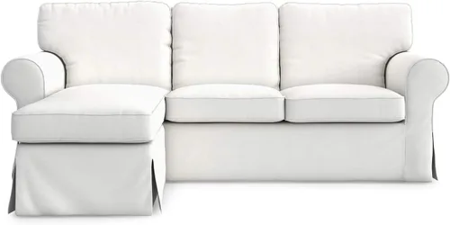 Vista 11 de MASTERS OF COVERS Ektorp - Sofá biplaza (2 asientos) con funda de diván de repuesto Cutomoized para IKEA Ektorp modular de 3 asientos, funda