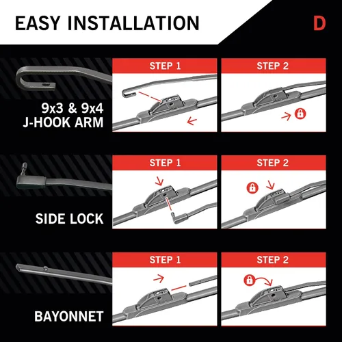 Vista 10 de TRICO Silicone Ceramic™ (90-140) Escobillas limpiaparabrisas de repuesto automotrices de 14 pulgadas para mi coche, hoja tipo viga súper premium