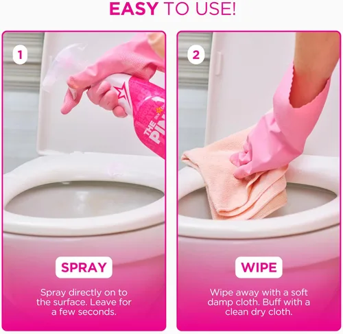 Vista 5 de Stardrops - The Pink Stuff - Paquete de 2 limpiadores de espuma de baño The Miracle de 25.4 fl oz