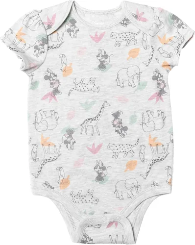 Vista 2 de Disney Minnie Mouse - Conjunto de 3 piezas de manga corta con falda color rosa y verde
