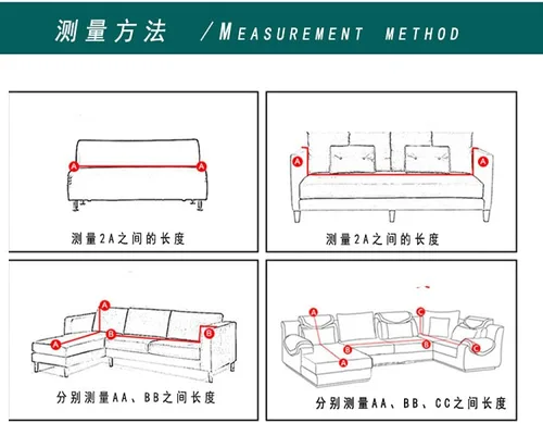 Vista 4 de Forros para Muebles - Sofás, fundas para sofá, fundas de sofá elásticas con 2 fundas de almohada, protector para sala de estar, funda de muebles