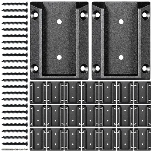 Vista 9 de ADC-12 Conector de soportes de barandilla de cubierta de aleación de aluminio, para 2 "x4 (Real: 1.5"x3.5") Conexión de postes de barandilla