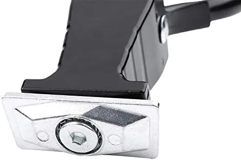 Vista 5 de Soporte ajustable, soporte de aleación de aluminio, soporte de doble pierna que se adapta a la mayoría de las bicicletas