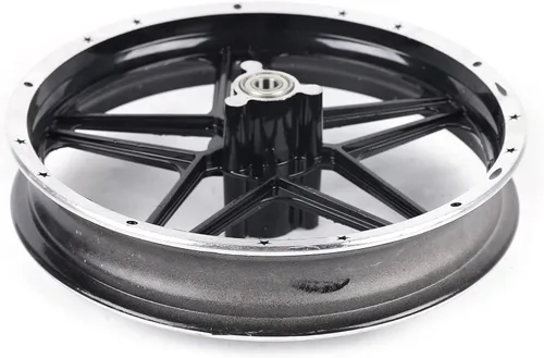 Vista 7 de 2.50-10 Conjunto de cubo de llanta de rueda delantera+trasera de aluminio para 49cc-50cc 2 tiempos Mini Pocket Bike Pit Dirt Bike Scooters