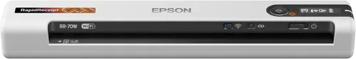 Vista 5 de Epson Workforce ES-65WR Escáner de documentos inalámbrico portátil alimentado con hojas con funciones de contabilidad premium para PC y Mac