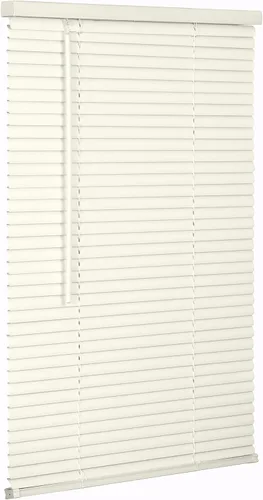 Vista 8 de LOTUS & WINDOWARE Persiana de Vinilo Premium de 1", Oscurecimiento de Habitación, Sin Cordón, 32" de Ancho x 60" de Largo, Blanco - Persianas
