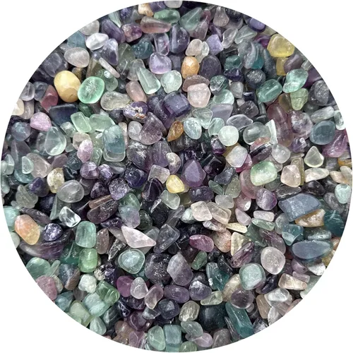 Vista 90 de GAF TREASURES Chips de piedras preciosas de jade semi nefrita natural, de 0.5 libras, mini cristales triturados, chips de cristal sin perforar