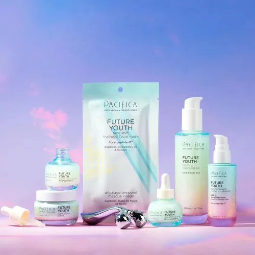 Vista 23 de Pacifica Future Youth Time Shift Suero para Ojos – Suero de ojos peptídico para líneas finas y ojeras, tratamiento para levantar y reafirmar debajo