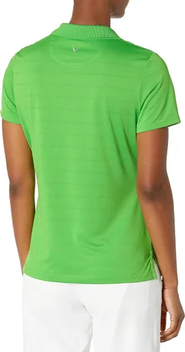 Vista 2 de Callaway Opti-Vent camiseta polo de manga corta para mujer, para golf, con malla