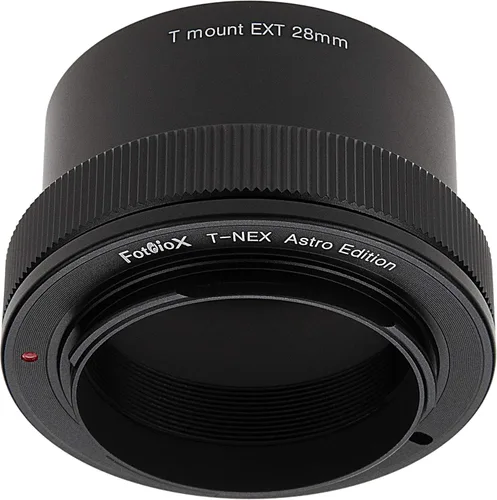Vista 3 de Fotodiox Adaptador de lente Astro Edition - Compatible con telescopios de montaje en tornillo T-Mount (T/T-2) para cámaras Sony Alpha E-Mount