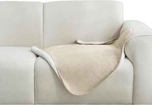 Vista 48 de gogobunny - Manta impermeable y reversible de vellón Sherpa para perro, cachorro, gato; protege la cama, el sofá y el sillón de líquido, orina