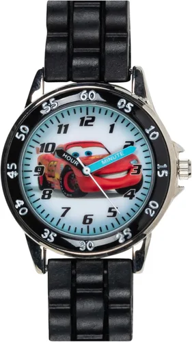 Vista 5 de Accutime Disney Pixar Cars Lightning McQueen Time-Teaching Watch for Kids with Interactive Racing Dial